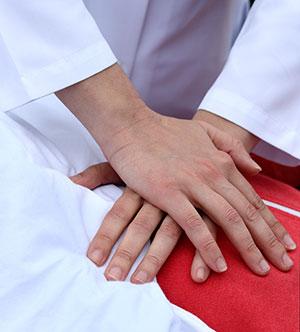 Civillians are more likely to perform life-saving assistance if they have the option of hands-only CPR.