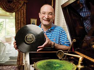 Larry Chernikoff has a  passion for preserving  Judaic sound recordings from the early 20th century. (David Stuck)