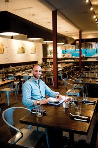 Elan Kotz, co-owner of The Food Market in Hampden, says the restaurant is his baby. 