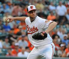 In his first two starts with the Orioles, Scott Feldman is 0-1 with a 7.15 ERA.  (Stephen Green)