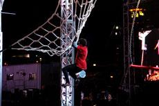 Adam Grossman says that when competing on “American Ninja Warrior,” participants have very little margin for error. (Provided)