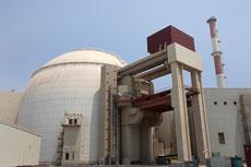 A nuclear power plant in Bushehr, southern Iran. (EPA/Abedin Taherkenareh)