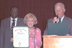 One of the many honors Shirley Howard received as executive director of The Children’s Cancer Foundation was a proclamation from former Baltimore County Executive Jim Smith.