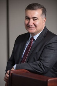 Ambassador Elin Suleymanov says Azerbaijan can serve as a model for Jewish-Muslim relations. (Courtesy of the Fletcher School/John Davis Photography)
