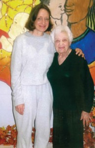 Elsa Newman (with her late mother) was convicted in 2002. She is serving 20 years.