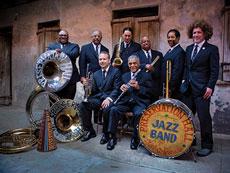 Ben Jaffe (right) and the Preservation Hall Jazz Band play at the Meyerhoff Symphony Hall on Nov. 29, Nov. 30 and Dec. 1.