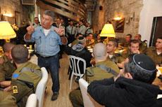 Lt. Col. Tzvika Levy’s organization provides inspiration and support to nearly 6,000 lone soldiers. (Provided)