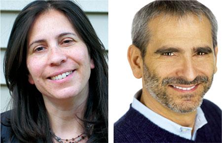 Miryam Kabakov and Rabbi Steve Greenberg are co-founders and co-directors of Eshel, which  provides support, education and advocacy for  LGBT Orthodox Jews and their families. (Photos Provided)