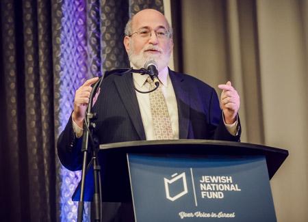 Rabbi Joseph Telushkin was the featured speaker at JNF’s  Baltimore Israeli-style breakast. Photo by David Stuck